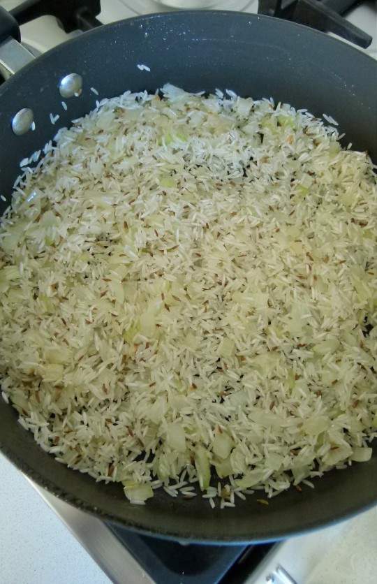 MissFoodFairy's rice with onion&cumin seeds